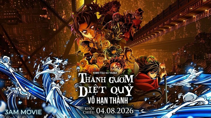 Thanh Gươm Diệt Quỷ Vô Hạn Thành (Demon Slayer Kimetsu No Yaiba Infinity Castle) Full HD Lồng Tiếng