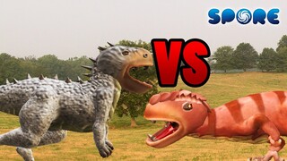 Indominus Rex vs Giganotosaurus | Dinosaur Deathmatch [S4E1] | SPORE