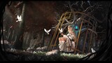 [Vẽ tranh] Vẽ 3D - Nàng công chúa rừng sâu và chim Dạ Oanh