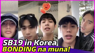 SB19 UPDATE in Korea, nagbonding na muna bago ang Pistang Pinoy at Wishbus nila!