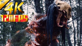 【𝟒𝐊/𝟏𝟐𝟎𝐅𝐏𝐒】铁血战士经典回归，战斧劈骨，邪之经典 全部打斗剪辑