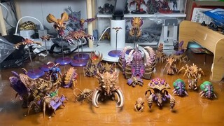 星际争霸2虫族全单位模型，从建模到涂装