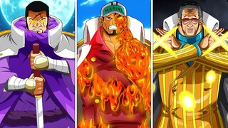 All 7 Admirals In One Piece Explained! (godlike powers)