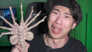 I'm eating alien food in the new year