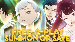 SHOULD F2P SKIP KIATO/KAHONO, SUMMON ON SEASON 2 BANNER OR SAVE FOR SEASON 3? | BLACK CLOVER MOBILE