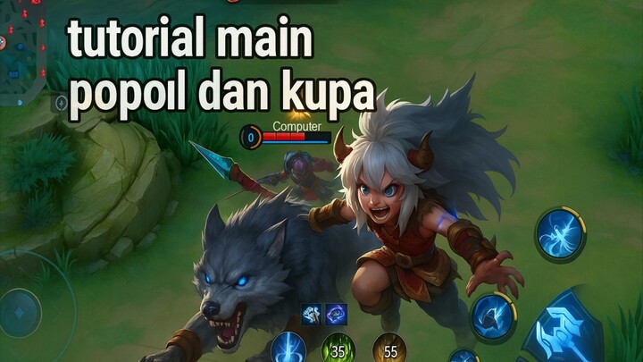 TUTORIAL BERMAIN POPOL DAN KUPA, DI MODE CUSTOM