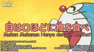 Doraemon sub Indo - Makan makanan hanya dengan melihat