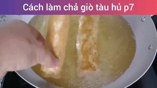 Cách làm chả giò tàu hủ p7