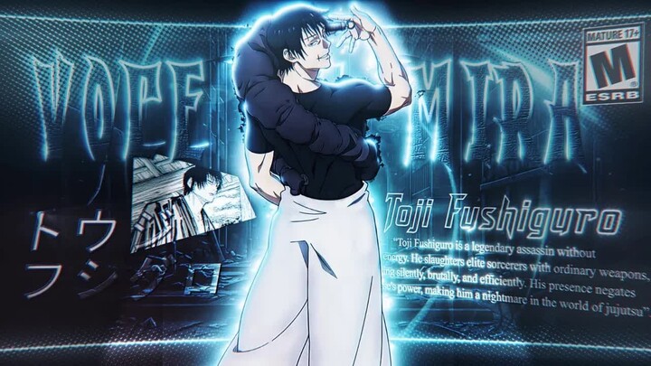 Toji Fushiguro - Voce Na Mira ｜ Jujutsu Kaisen [Edit⧸Amv] 4K