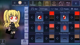 detils of misa amane, ada yg mau req buat anime apa lagi nih kl mau req komen aja