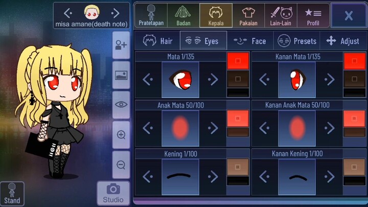detils of misa amane, ada yg mau req buat anime apa lagi nih kl mau req komen aja