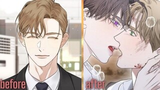 [BL MANHWA ] Kiss me if you can bl manhwa recap  #blmanhwarecap #bl #blmanhwa #blyaoi