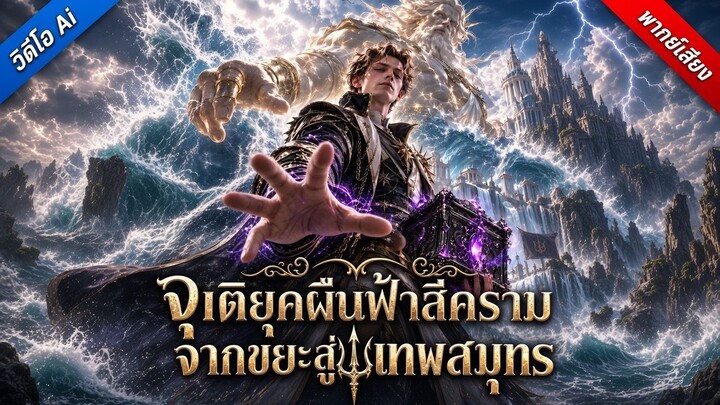[AI] จุติยุคผืนฟ้าสีคราม จากขยะสู่เทพสมุทร (พากย์ไทย)