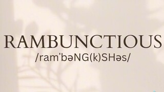VOCABULARY #1