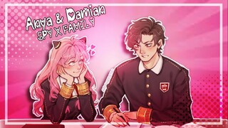 Anya e Damian - [ Compilado de Tirinhas - Spy x Family ] - Saky_Oficial