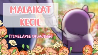 [OC Drawing] MALAIKAT KECIL DAN SANG KAKEK ✨