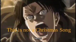 AOT- Levi Ackerman AMV | EPIC Fight Scenes + Beast Titan | This is not a Christmas Song- Neffex