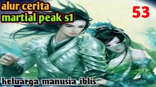 Alur Cerita Martial Peak S1 Part 53 : Keluarga Manusia Iblis