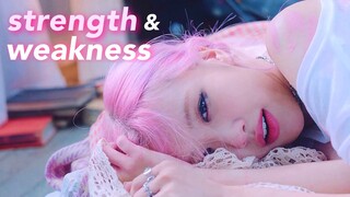 one strength and weakness of kpop girlgroups that i stan