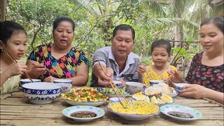 Hột Vịt Cò Bóp Gỏi Càng Cua Ai Ăn Lại Món Này Sẽ Nhớ Mãi Miền Tây| TKQ & Family T693