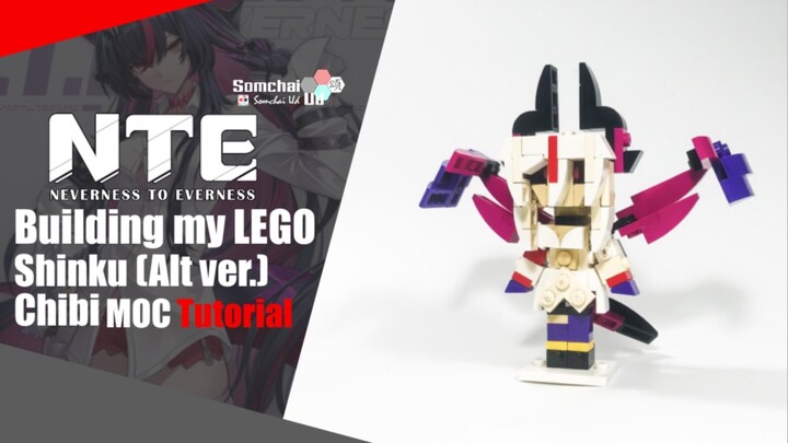 LEGO NTE: Neverness to Everness Shinku (Alt ver.) Chibi MOC Tutorial | Somchai Ud