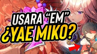 LEAKS YAE MIKO USARA MAESTRIA ELEMENTAL? Y DESTRONA  A GANYU? + NUEVO SET DE KEQING GENSHIN IMPACT