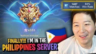 NA Mythical Immortal Invaded the Philippines' Server | Mobile Legends