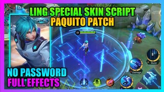 Ling Cosmo Guard Script NO PASSWORD | Ling New Skin Script FULL EFFECTS no password