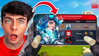 HOW I BECAME THE #1 RANKED PLAYER IN APEX LEGENDS MOBILE GLOBAL...