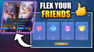 FLEX YOUR RELATIONSHIP IN MOBILE LEGENDS