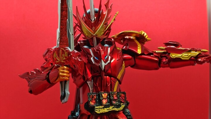 Self-modified Kamen Rider Saber Blade Three Volumes Crimson Dragon SHF