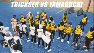 BIG WAR 25 VS 20 - TRICKSTER VS YAMAGUCHI ! GTA V ROLEPLAY