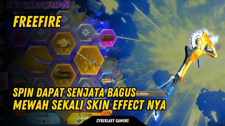 SPIN GAME FREEFIRE HYPERBOOK FROST DAPAT 2 SENJATA BAGUS‼️
