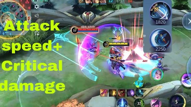 Alucard Attack Speed+Critical damage mlbb.ph.                                znersplays.