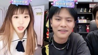 The first live broadcast between Xiao Yang and Xiao Huang