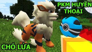 Bắt Được Pokemon Khổng Lồ Chó Lửa Huyền Thoại Bay - Minecraft Pixelmon - Pokémon 3D Android Ios