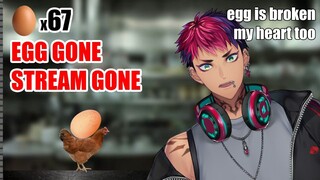 (egg is broken. my heart too.) 67 eggs【NIJISANJI ID】