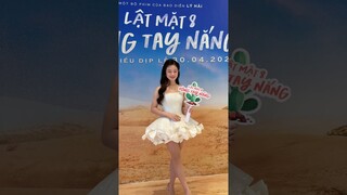 Diễn viên Bảo Ngọc xinh đẹp tại buổi ra mắt diễn viên Lật Mặt 8