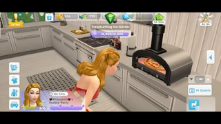 The Sims Mobile I Highlight I พิซซ่าไหม้!!! 🍕 @Party Time