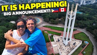 LIFE CHANGING ANNOUNCEMENT - Leaving the Philippines to Canada? (Palawan/Manila Vlog)