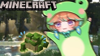 【MINECRAFT】find frog. love frog? am frog! #kfp #キアライブ