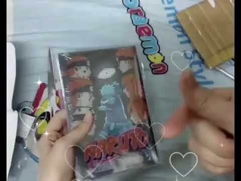 Mây Vân Vũ - bóc quà Giveaway Naruto 45 limited