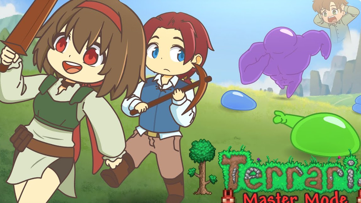 【优质动画】泰拉瑞亚大师模式的第一天