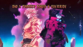 Dio Brando X Phonky Town X Override | AMV JJBA STARDUST CRUSADERS