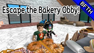 Roblox Escape the Bakery Obby! หนีจากร้านทำขนมปังสุดเถื่อน! feats.kizzsteel