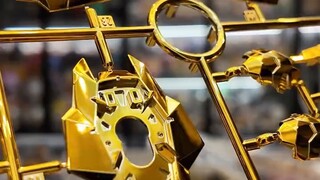 In 2024, I chose the golden RG Dawn Gundam for my final assembly.