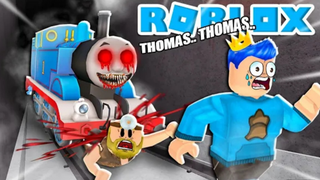 ROBLOX Ada kereta thomas buatan alien #Part1