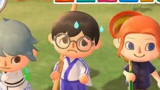 [กินทามะ之森/自翻熟肉] ตัวละครกินทามะเดินทางไปสู่โลกของ Animal Crossing wwww#1 [เสียงคล้ายกันจริงๆ]