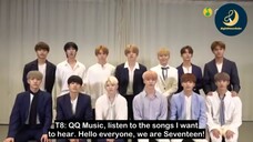 SEVENTEEN 'QQ MUSIC' INTERVIEW