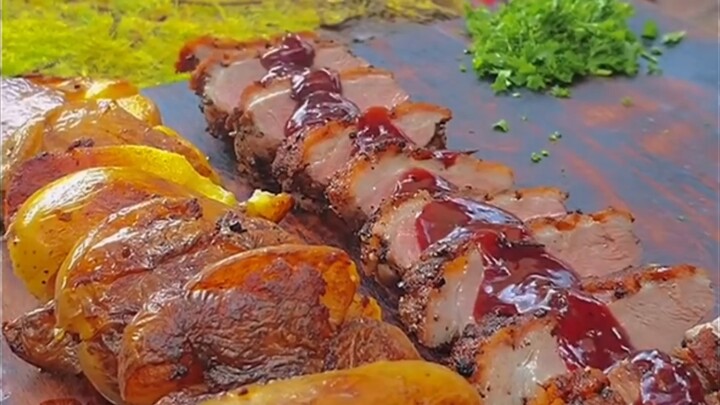 Nấu ăn ngoài trời 🤩 #monngonmoingay